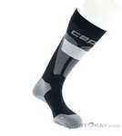 CEP Ski Merino Tall Compression Damen Skisocken-Grau-2