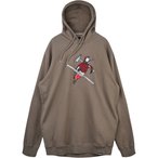 Lakor Woodpecker  Herren  Hoodies braun Größe L Lifestyle  Hautfreundlich