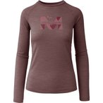Martini Sportswear Highventure  Damen  Longsleeves Merino braun Größe S Trekki