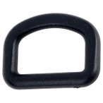 Basic Nature - D-Ring - Schnalle Gr 25 mm schwarz
