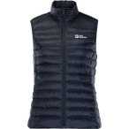 JACK WOLFSKIN Damen Weste PACK & GO DOWN VEST W, Größe XS in Blau