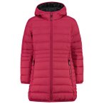 CMP - Girl's Down Coat Fix Hood Taffeta - Mantel Gr 110 rosa