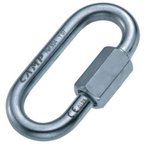 C.A.M.P. - Oval Quick Link - Schraubglied (verzinkt) Gr 8 mm