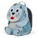 Affenzahn - Großer Freund Robbe - Kinderrucksack grau
