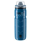 Elite - Thermoflasche Nanofly 0-100° - Fahrrad Trinkflasche Gr 500 ml blau