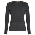 Icebreaker - Merino 260 Zoneknit L/S Crewe - Merinounterwäsche Gr XL grau