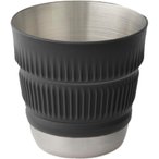 Sea to Summit Detour Stainless Steel Collapsible Mug - Falt-Becher black
