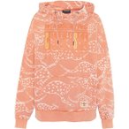 CHIEMSEE Kapuzensweatshirt mit Allover-Känguru-Print, Größe XS in Orange