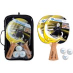 DONIC SCHILDKRÖT Donic-Schildkröt Tischtennis-Set Persson 500 Kork, Größe ON