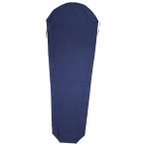 Cocoon - MummyLiner Silk / Cotton - Reiseschlafsack Gr 241 x 90/56 cm  Blau