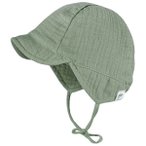 maximo - Baby's Schildmütze m. Ohrenschutz - Cap Gr 39 cm grün