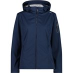 CMP Zip   Damen  Softshelljacke blau Größe S Trekking  Wasserabweisend Wassera