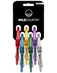 Wild Country - 6er-Set Karabiner mit Drahtschnapper - Helium 3.0 Rack 6 Pack Uni