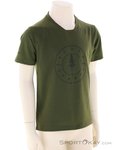Scott Trail Flow 10 DRI S/S Kinder T-Shirt-Oliv-Dunkelgrün-M