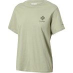 Columbia Rolling Bend Graphic  Damen  T-Shirts beige Größe S Lifestyle  Hautfr
