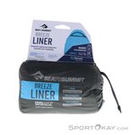 Sea to Summit Breeze Liner Mummy Compact Hüttenschlafsack/Inlett-Blau-One Size