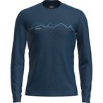 Icebreaker 200 Oasis  Herren  Longsleeves blau Größe XXL   Hautfreundlich Meri
