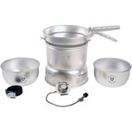 Trangia Sturmkocher klein Gas 27-1  Campingkocher silber Größe HA