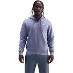 Nike Club Fleece Herren Zip-Hoodie ( Blau S)