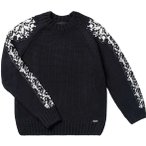 Eisbär Rinna Pullover Unisex ( Schwarz S)