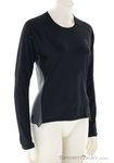 On Performance Long Damen Funktionsshirt-Schwarz-L