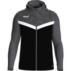 JAKO Herren Kapuzensweat Kapuzenjacke Iconic, Größe XXL in Schwarz