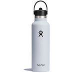 Hydro Flask 21oz Standard Flex Straw Isolierflasche  Isolierflaschen weiss Grö�
