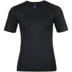 ODLO Damen T-Shirt BL TOP crew neck s/s ACTIVE WARM ECO, Größe XL in Schwarz