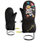 Ziener - Kid's Leprint-Z AS - Handschuhe Gr 1,5 schwarz