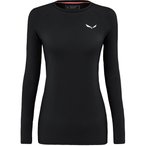Salewa Cristallo Warm AMR  Damen  Longsleeves Merino schwarz Größe XL Trekking