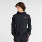 NEW BALANCE Herren Jacke Reimagined Woven Graphic Jacket, Größe XL in Weiß