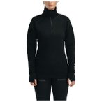 Aclima - Women's FleeceWool V2 Polo Zip - Merinolongsleeve Gr XS schwarz