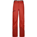 Ortovox Ortler Hose Damen  Hardshellhose & Regenhose rot Größe L Trekking  Ela