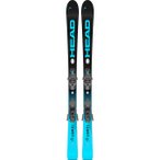 HEAD Kinder Racing Ski WC e.Race Team SW JRS bk/bl, Größe 160 in Weiß