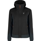 Montura Dolomiti Wind   Damen  Softshelljacke schwarz Größe S Trekking  Elasti