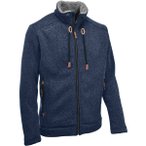 MAUL Herren Unterjacke Lichtenau Strickfleecejacke, Größe 58 in Blau