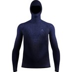 Odlo Blackcomb Eco Facemask  Herren  Langarm Unterhemden lila Größe XL   Elast