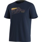 Smartwool Alpine Trace Active  Herren  T-Shirts weiss Größe M Lifestyle  Schne