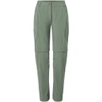 VAUDE Damen Hose Wo Farley Stretch ZO T-Zip Pants II, Größe 44/S in Grün