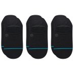 Stance - Icon No Show 3 Pack - Multifunktionssocken 38-42 schwarz