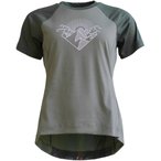 Zimtstern PureFlowz Trikot Damen  Radtrikots oliv Größe S Mountainbike  Elasti