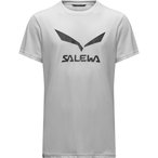 Salewa Solidlogo DRI-Release  Herren  T-Shirts grau Größe XXL Trekking  Hautfr