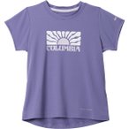 Columbia Kinder Tech Trail Utility Graphic T-Shirt (Größe 140 , lila)