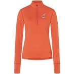 Super.Natural Tundra175 Zip 1/4 Bunny  Damen  Langarm Unterhemden orange Größe