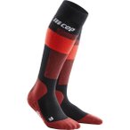 CEP Damen merino socks, skiing, tall, v2,women, Größe IV in Rot