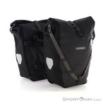 Ortlieb Back-Roller Plus QL2.1 20l Gepäckträgertaschen Set-Dunkel-Grau-20