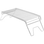 GSI Folding Campfire Grill  Campinggrills silber Größe ONE SIZE Camping