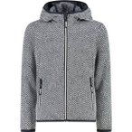 CMP Kinder Kapuzensweat KID G JACKET FIX HOOD, Größe 116 in Grau