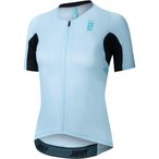 Bergzeit Basics Jeuf Train Trikot Damen  Radtrikots blau Größe M Mountainbike 