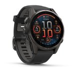 Garmin - Fenix 8 AMOLED Sapphire - Multifunktionsuhr Gr Ø 43 mm schwarz/ carbon